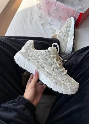 Nike p-6000 beige cream