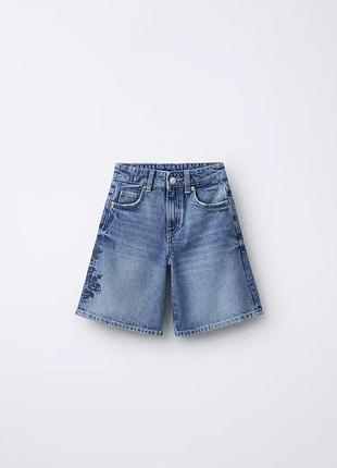 Джинсові шорти, бермуди zara 130