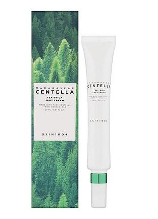 Точечный крем от высыпаний с чайным деревом skin1004 madagascar centella tea-trica spot cream 20 ml