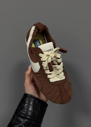 Йnike x jacquemus moon shoe brown