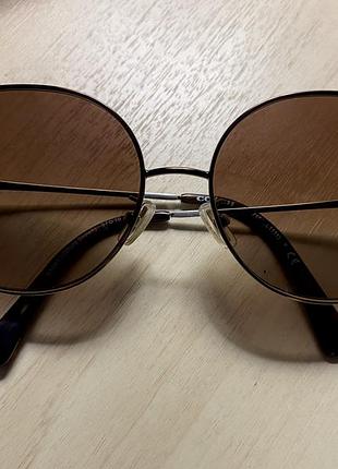 Солнце защитные очки coach sunglasses hc7108 933713 shiny gold