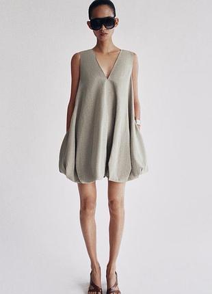 Сукня плаття балон zara