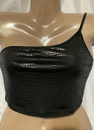 Женский трикотажный тонкий топ под кожу shein