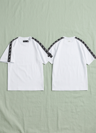 Футболка kangol oversize m з лампасами