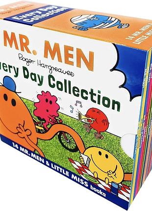 Коллекционный набор из 14 книг mr. men and little miss: every day collection