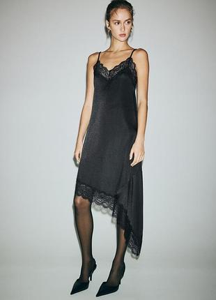 Сукня, туніка, топ з мереживом h&m