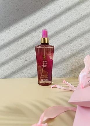 Спрей sheer love victoria’s secret