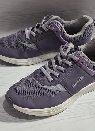 Детские фиолетовые кроссовки bench