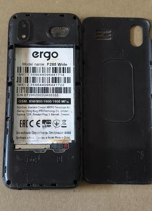 Ergo f285 wide 5