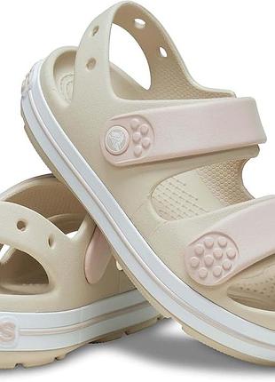Босоножки crocs crocband cruiser. оригинал. новые. j2 - европ. 33/34, j6 - европ. 38/39