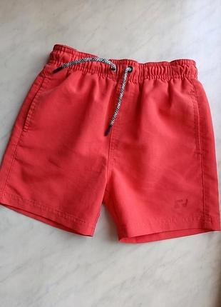 Детские плавательные шорты rip curl 5-6 лет 110–116 см коралловые