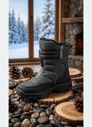 Теплые зимние ботинки для девочки