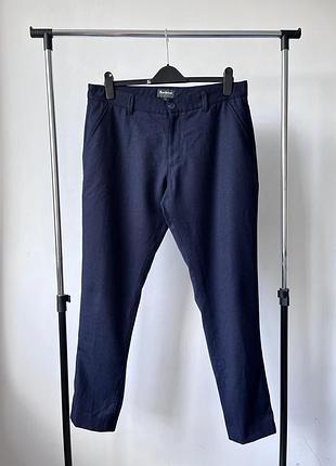Класичні чоловічі шерстяні штани у розмірі l, barbour classic tartan pants