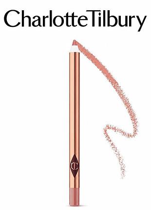 Олівець для губ charlotte tilbury lip cheat long-lasting waterproof lip liner 1.2g pillow talk