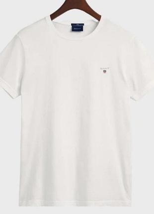 Чоловіча біла футболка gant (оригінал), розмір xl