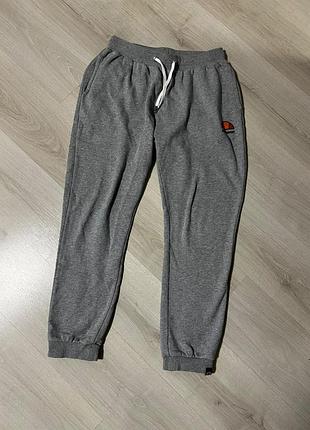 Оригинальные спортивные штаны джоггеры ellesse (серые) - размер xl