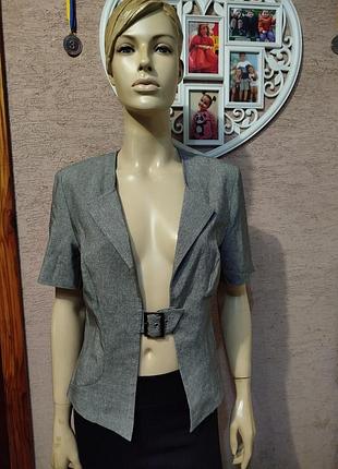 Летний легкий жакет likara xl/xxl 8061 т