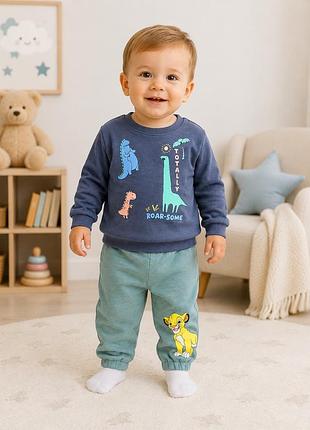 Primark теплий спортивний костюм як новий  дитячий світшот штани як новий