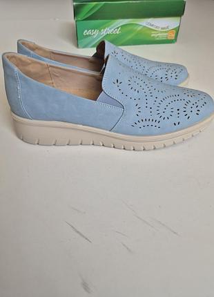 Мокасины 43-44 р перфорация easy street
