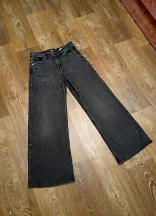 Джинсы wide leg 100% котон