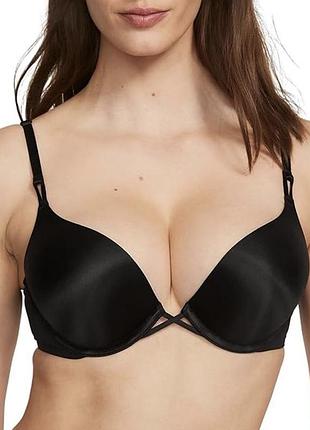 Шикарний, безшовний, чорний, бюстгальтер, victoria's secret