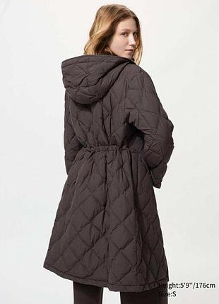 Пальто uniqlo puffertech ( вільного крою)