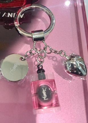 Брелок yves saint laurent keychain