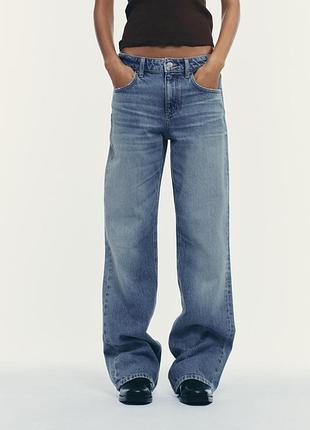 Широкі джинси wide leg від zara woman, 40, 42р, оригінал
