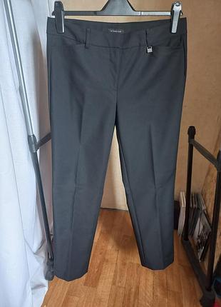 Классические черные брюки стрейч jones new york collection, размер 6 (s-m)