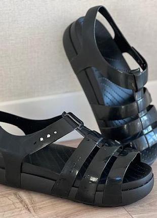 Crocs fisherman sandals w8 босоніжки крокс