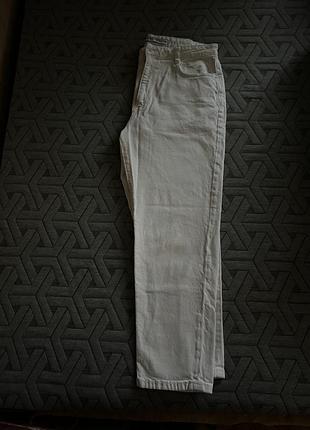 Джинси білі zara