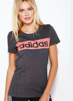 Новая футболка adidas sport essentials  серая