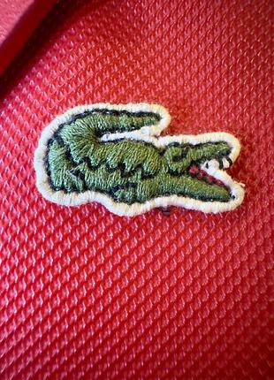Сумка lacoste shopper червона — оригінал, ідеальний стан