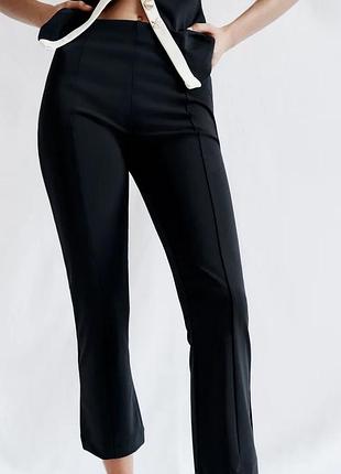 Легінси жіночі чорні zara new