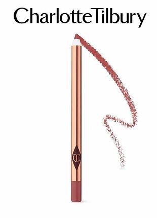 Олівець для губ charlotte tilbury lip cheat long-lasting waterproof lip liner 1.2g pillow talk medium