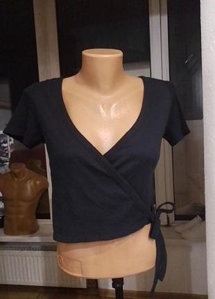 Блуза трикотажна р.s-m.  topshop