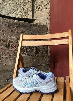 Оригинальные трейловые кроссовки saucony excursion tr12 р. 38.5 (24 см)