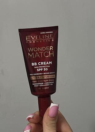 Eveline cosmetics wonder match bb cream spf50  bb-крем для обличчя