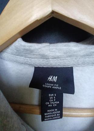 Худи на флисе h&amp;m 3