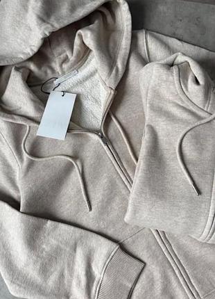 Жіночий зіп-худі худі на блискавці zara розмір xs s