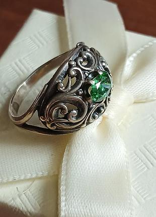 Серебряная женская кольца кольцо. 925 проба
