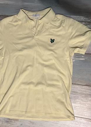 Футболка поло бренду lyle scott