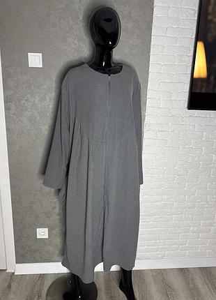 Халат на змійці дуже великого розміру батал fashion friendly, xxxl 68-70р