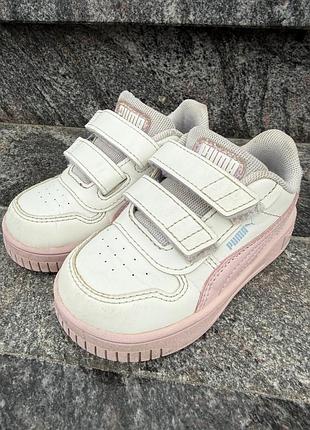 Кросівки puma шкіряні осінь-весна дівчачі 22 розмір 14 см устілка