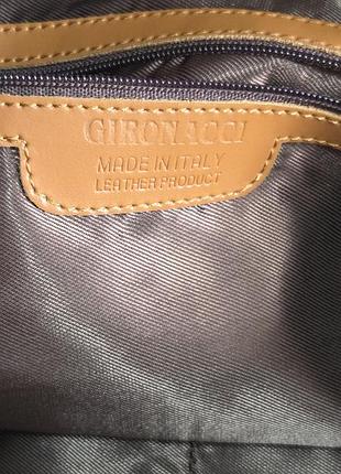 Шкіряна сумка gironacci 6