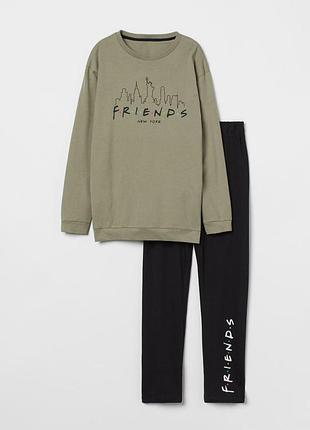 Пижама хаки h&amp;m