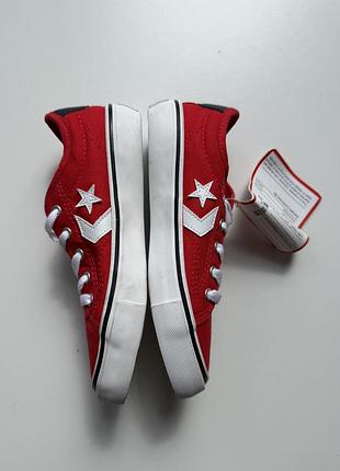 Червоні кеди converse нові з біркою 33-34 розмір
