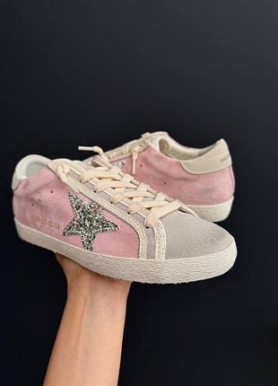Жіночі кеди golden goose deluxe brand ggdb — натуральна шкіра, топ якість. в наявності,