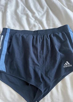 Шорты adidas тёмно-синие размер s
