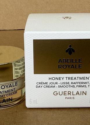 Guerlain abeille royale honey treatment day cream денний крем від зморшок 6ml